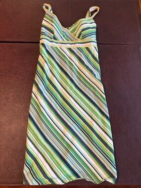 Y2K, stripped, midi dress, indie